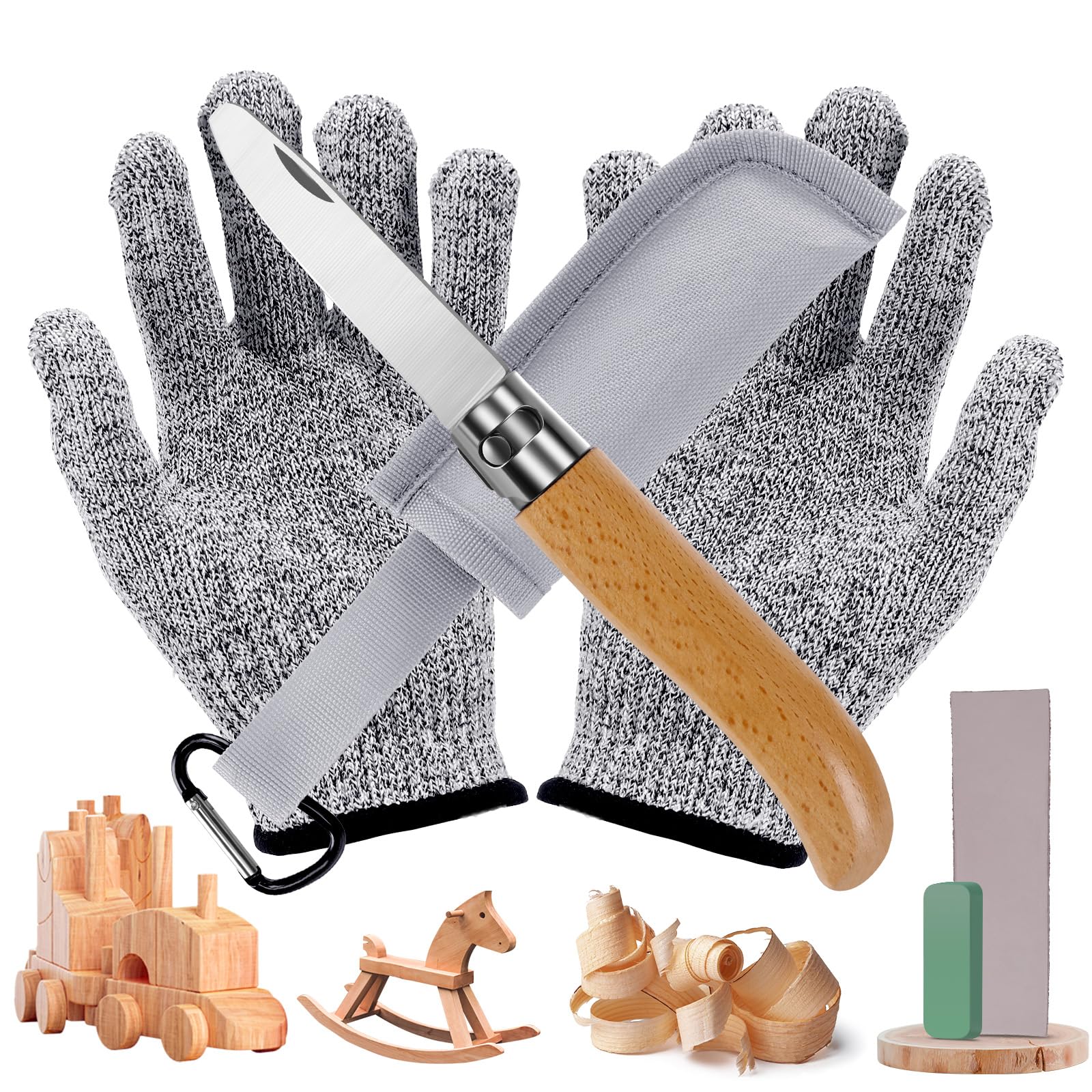 Zikenis Kinderschnitzmesser Set