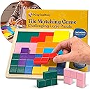Keeping Busy Tile Matching Dementia Activities for Seniors | Alzheimer Products for Elderly Patients | Fun Memory Game Toy & Cognitive Brain Puzzle for Senior Citizens w/Memory Loss or Alzheimers