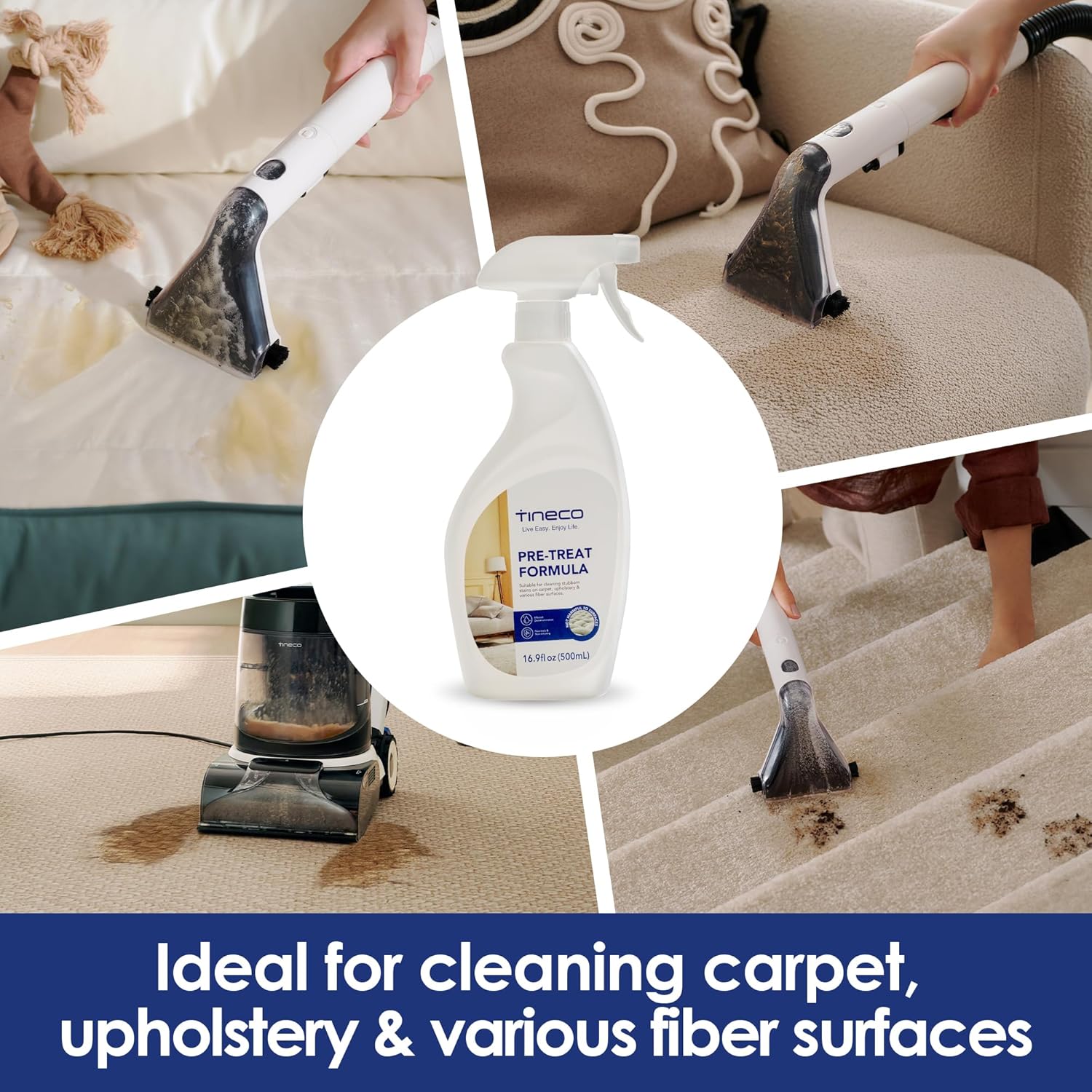 Tineco Carpet ONE Cruiser Smart Carpet Cleaner & Pretreat Formula