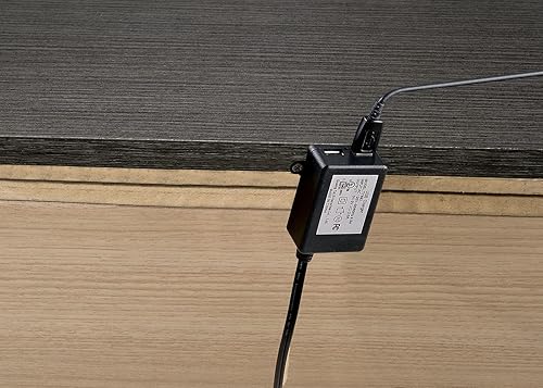 Miniatura 5 de 1x Nightstand Solid Wood Warm Gray Sleek Modern Lines Chrome Trim Insert Contemporary Bedroom Furniture