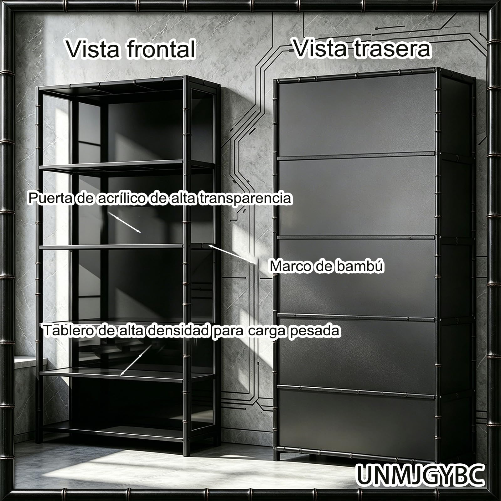 vitrinas expositoras,vitrina expositora para colecciones vitrina cristal,vitrinas para colecciones, vitrina expositora multifuncional de vidro à prova de pó, (Blanco, 5 niveles:80 × 33 × 172)