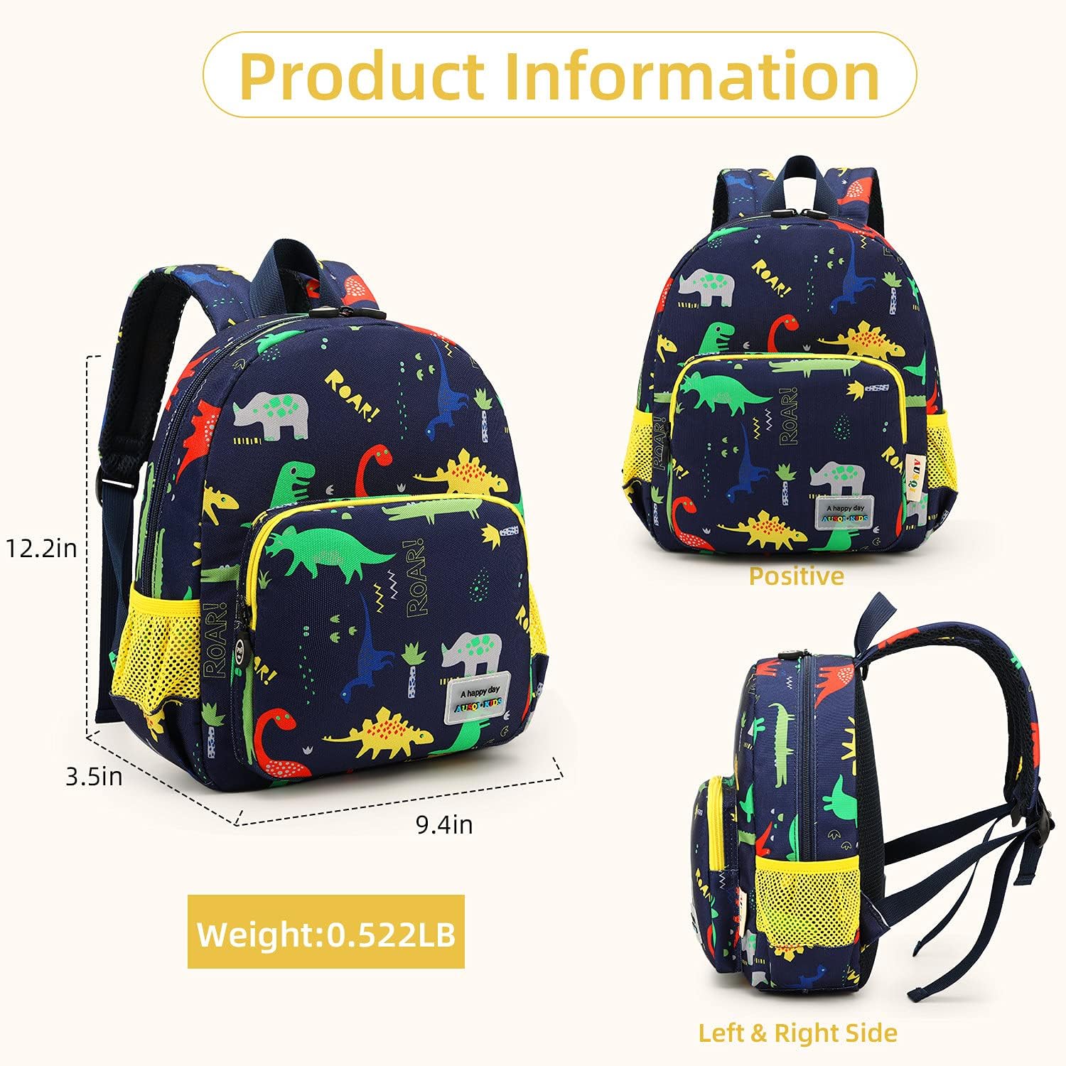dinosaur backpack preschool