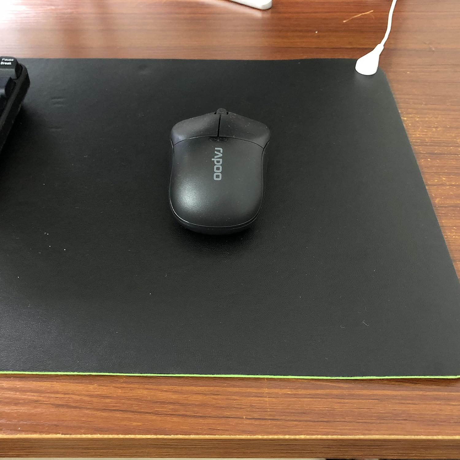 Grounding mat Size 26 * 68cm Conductive PU Desk pad EMF Protection with 5meter grounding Cord - (Color: Green)