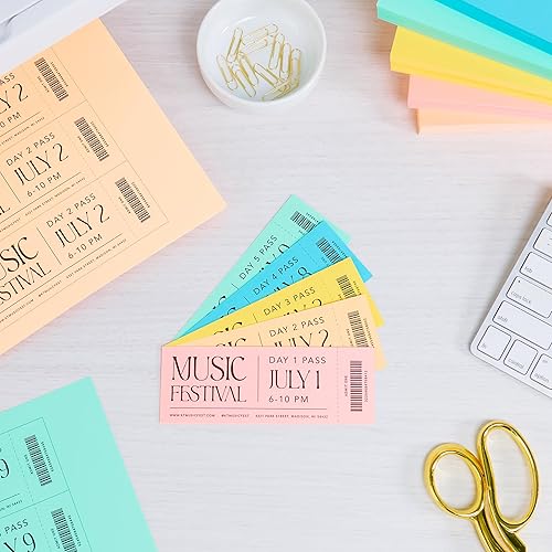 Miniatura 3 de Astrobrights Mega Collection, cartulina de colores, surtido de 5 colores pastel intenso, 320 hojas, 65 libras/176 gsm, 8.5 x 11 pulgadas, más hojas