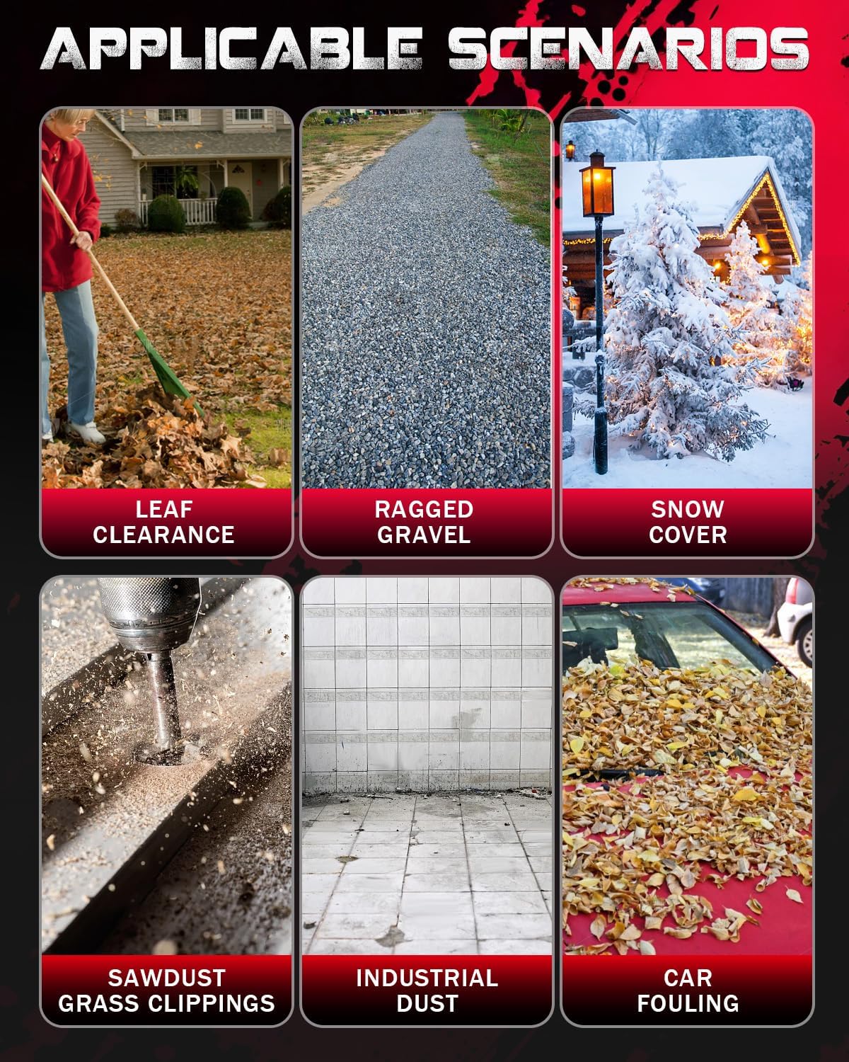 Gas Powered Backpack Leaf Blower, Commercial Heavy Duty 75.6cc 4-Stroke Engine, 205 MPH 750 CFM for Professional Yard Care, Large Properties & Lawn Maintenance, No Fuel Mix (RL9905 PRO) - Image 5