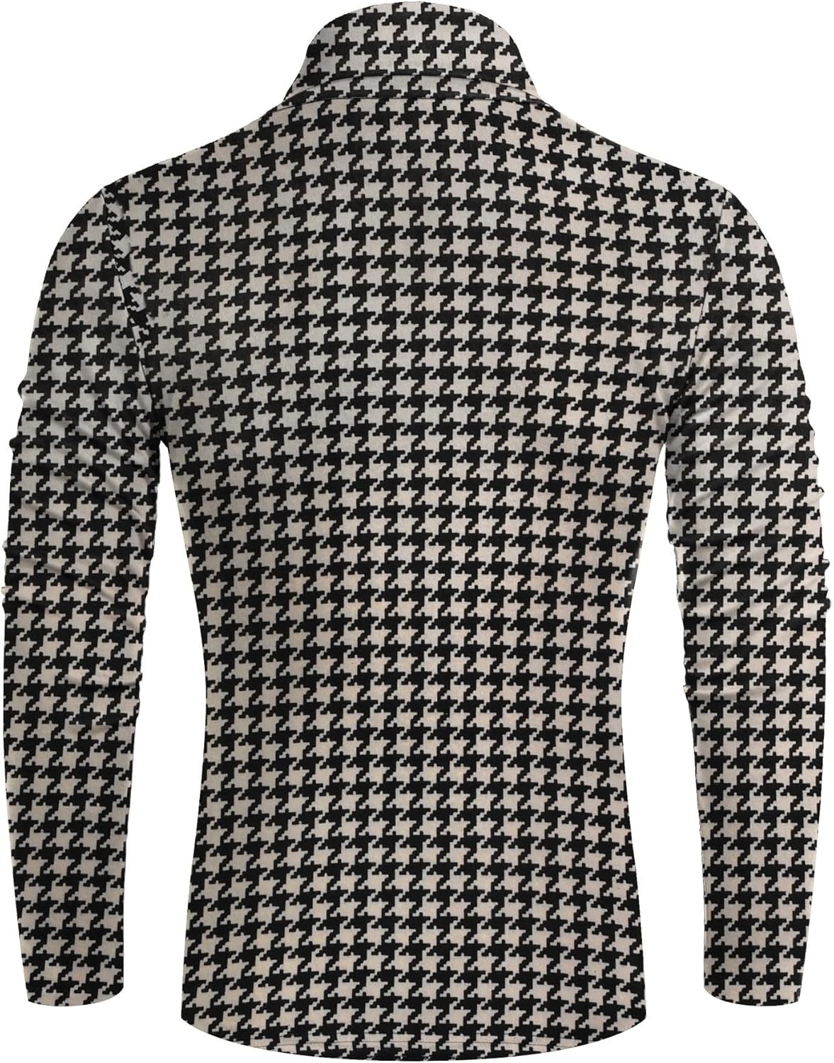 Poriff Men's Casual Slim Fit Basic Tops Knitted Lightweight Turtleneck Pullover Sweater - Image 3