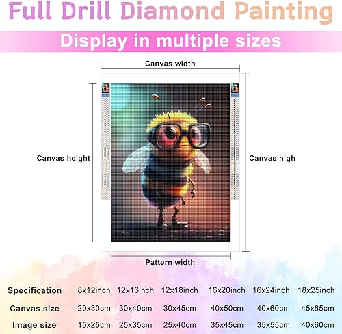 Miniatura 8 de Kits de pintura de diamantes 5D para adultos, cabeza grande, camel, kit de pintura de diamante, arte de taladro completo, perfecto para relajación y