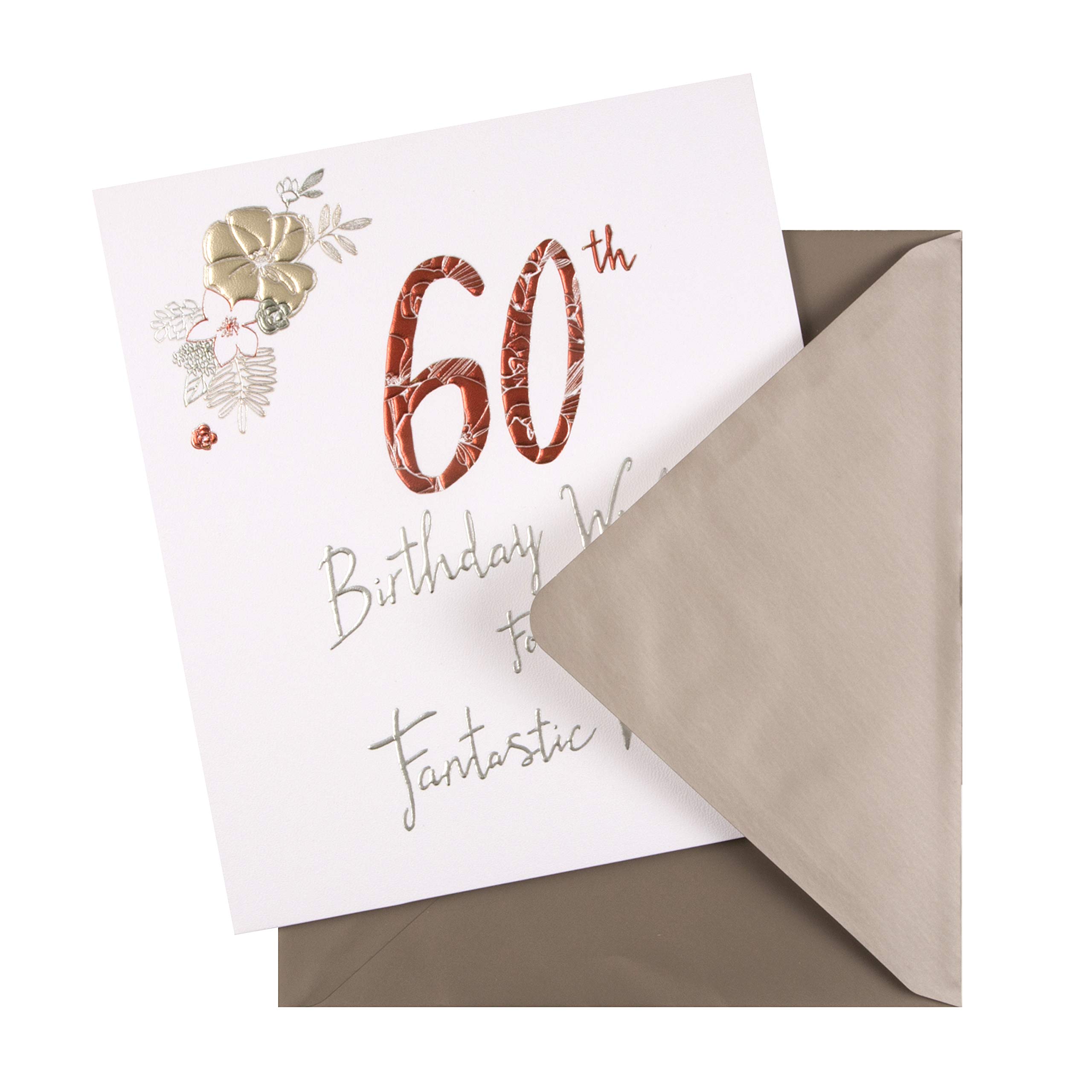60th Birthday Cards Hallmark BIRTHDAY Card Age 60, Happy 60th, Classic