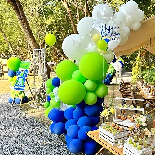 Miniatura 7 de Globos de arcoíris, 140 unidades de colores surtidos de 18, 12, 10, 5 pulgadas, paquete de globos de diferentes tamaños para cumpleaños, Halloween,