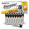 Energizer Alkaline Power - AAA Batteries (24 Pack) - Triple A Battery 1.5V - Up To 50% Longer Lasting - For Everyday Devices - 100% Recyclable Packaging - 7 Year Shelf-Life [Amazon Exclusive]
