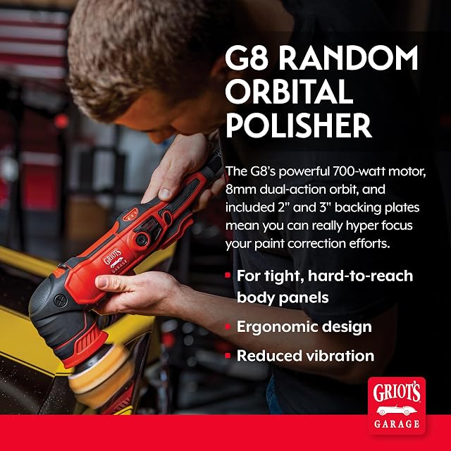 Griot's Garage G8 Orbital Polisher for Car Polishing and Detailing, 10908 — photo 2