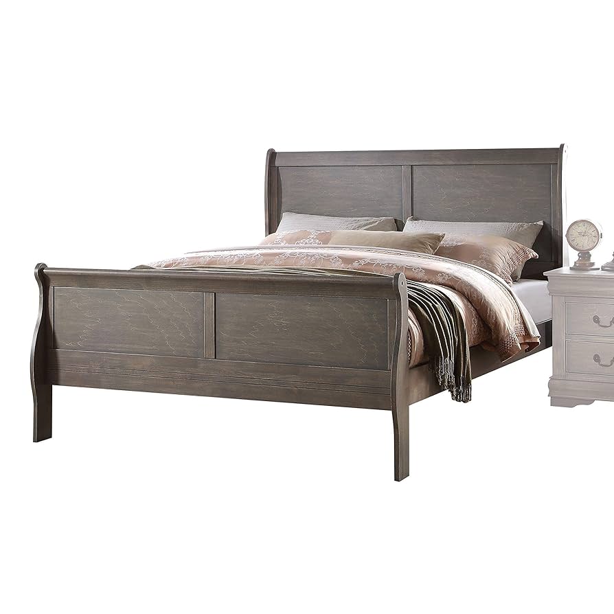 acme furniture ハースラグ Amazon.com: ACME Furniture Louis Philippe Twin Bed, Antique