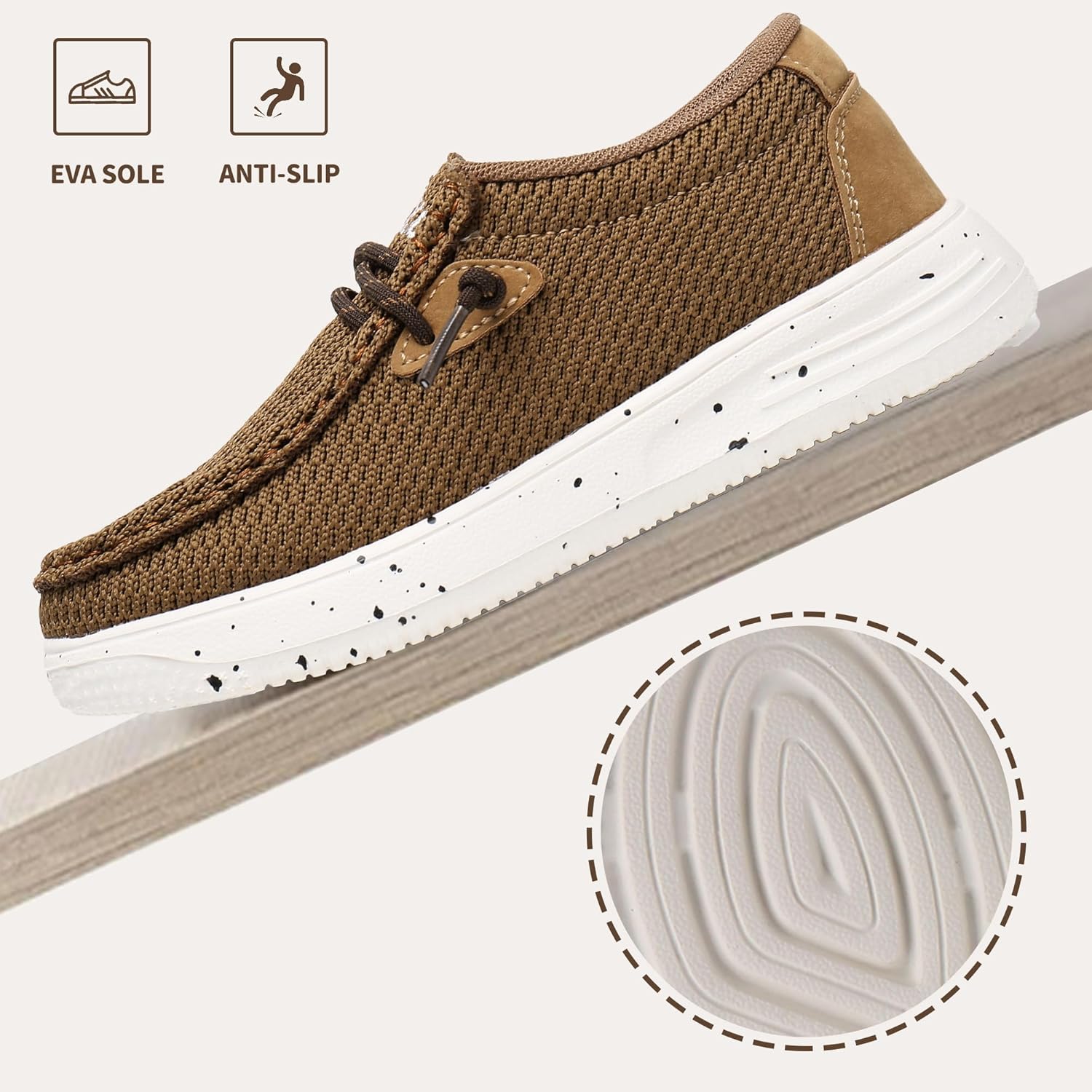 Apakowa Kids Boys Girls Loafers Slip-On Casual Walking Shoes Comfortable & Lightweight (Toddler/Little Kid/Big Kid) - Image 5