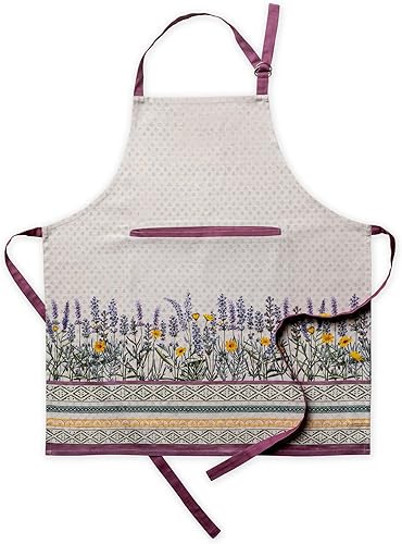 Miniatura 39 de Maison d' Hermine Delantal 100% de algodón para mujeres con bolsillo de cocina delantal de chef para hombres Cocinar Jardinería Servidor Camarera