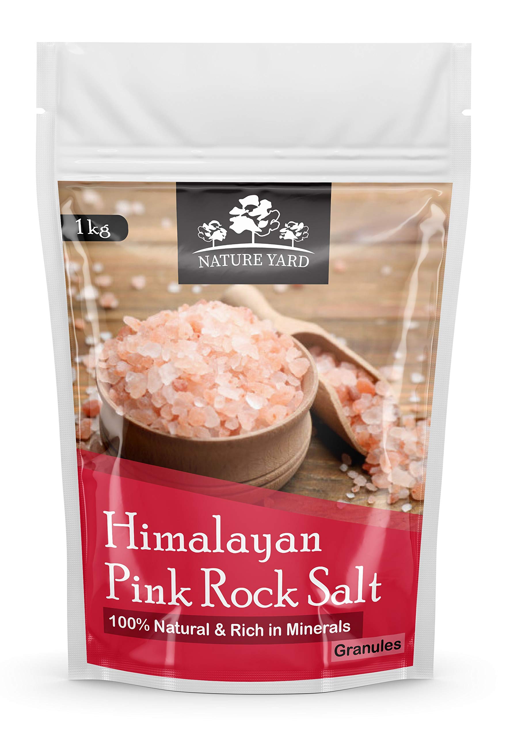 See full amazon price history chart for NATURE YARD Himalayan Pink Rock Salt Granules (Lab Tested) - 1kg - Pure Pakistani Healthy Salt - 100 % Natural & Rich in 84 Minerals NATURE YARD Himalayan Pink Rock Salt Granules (Lab Tested) - 1kg - Pure Pakistani Healthy Salt - 100 % Natural & Rich in 84 Minerals (B08PPXLP71) Amazon Price History, Amazon Price Tracker
