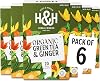 Heath & Heather - Organic Green Tea with Ginger • Invigorating Herbal Fusion with a Zingy Kick • Antioxidant-Rich • Vegan • Multipack 6 x 20 Boxes (120 Tea Bags)