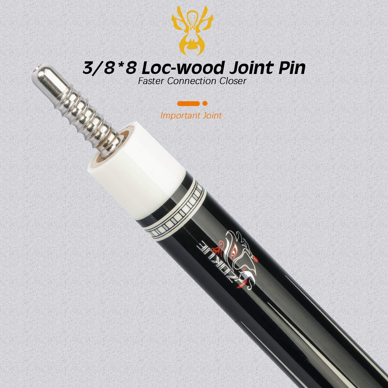 Pool Cue Stick Low Deflection Billiard Cue (Canadian Selected