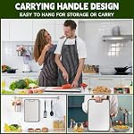 Cutting Board,Titanium Cutting Board, Kitchen Essentials, Cutting Boards for Kitchen, Double Sided Food Grade, Planche a Decouper, Chopping Board and Wheat Straw PP, Easy to Clean Large Size 16”×11”