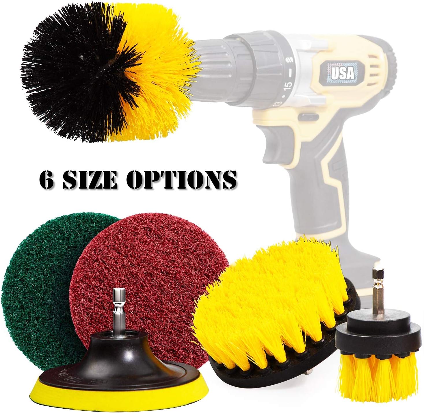 scrubber per piastrelle per trapano