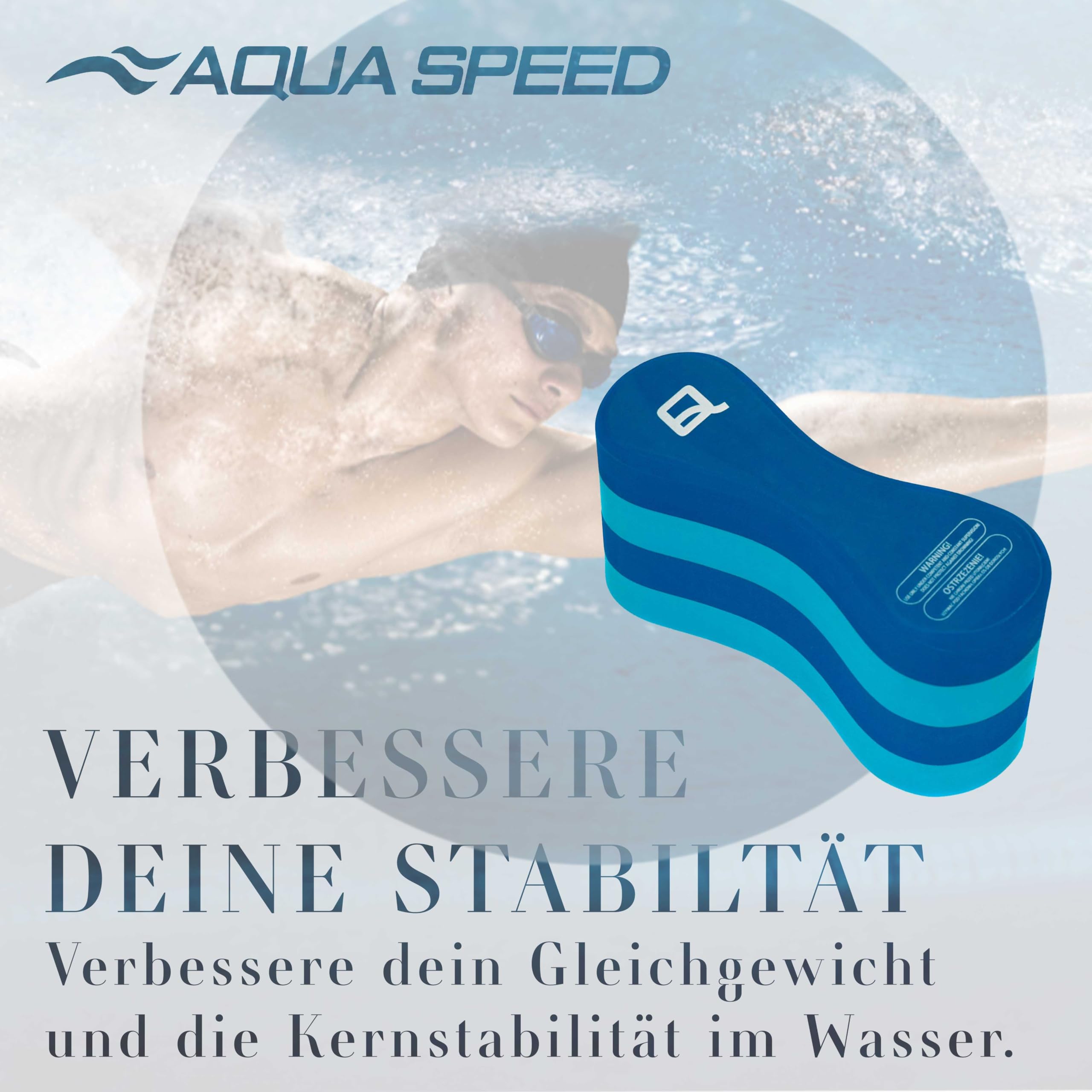 Aqua Speed® Pull Buoy (Nuoto Formazione Design 4 Strati Alta qualità Schiuma Eva)