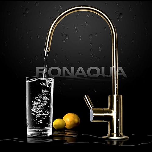 Miniatura 2 de Ronaqua Grifo purificador de filtro de agua estilo europeo níquel cepillado bien emparejado con GA1, KS3198A, 1WEBN1, NZ-6501