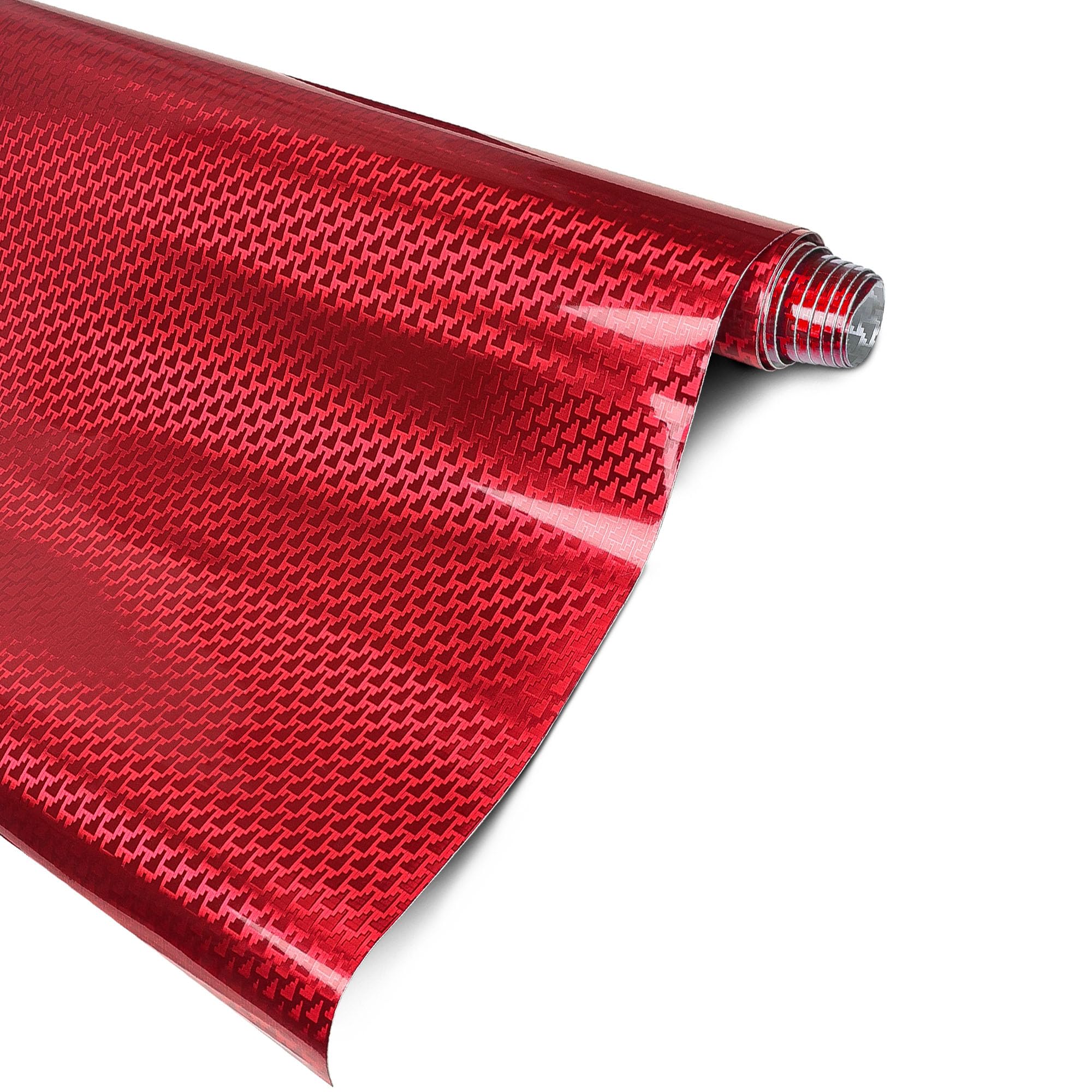 Lypumso Plating Chrome Red Vinyl Wrap Film, Mirror-Like Gloss Finish for Car, Motorcycle | Easy DIY Install &amp; Air Release | Removable No Residue 1ft x 5ft