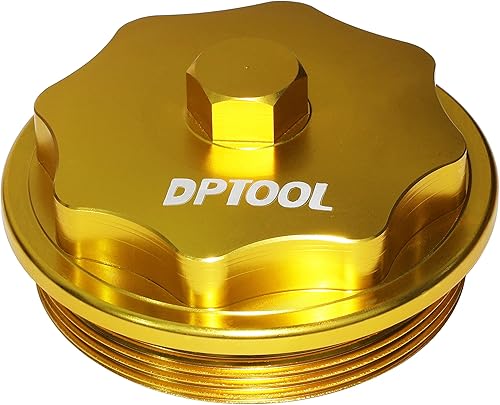 Tapa de filtro de combustible de aluminio Billet Compatible con Ford 7.3L V8 diésel para F250 F350 F450 F550 E350 E450 E550 Fuel Bowl 1831193C91