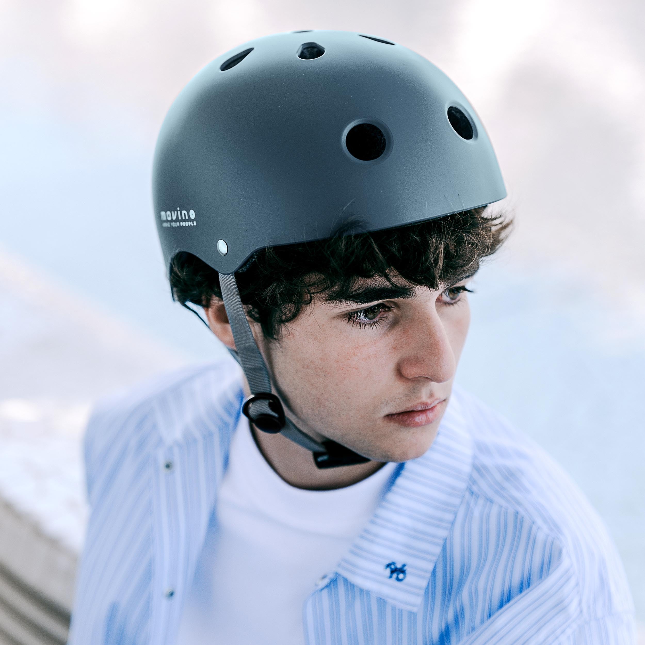 Movino Kask Rowerowy dla Dzieci i Młodzieży Regulowany - Skorupa ABS+EPS i 11 Otworów Wentylacyjnych - Kask na Rower, Rolki, Hulajnogę i Deskorolkę - Element