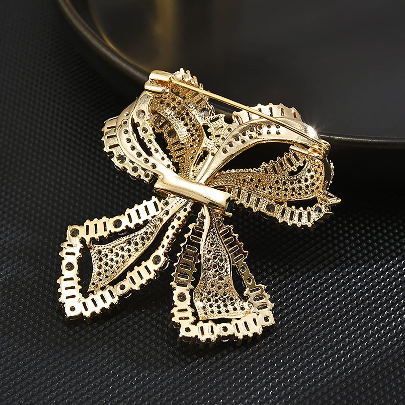Schleife Brosche weibliche Corsage Blume Anzug Mantel Pin passende Kostüm Zubehör