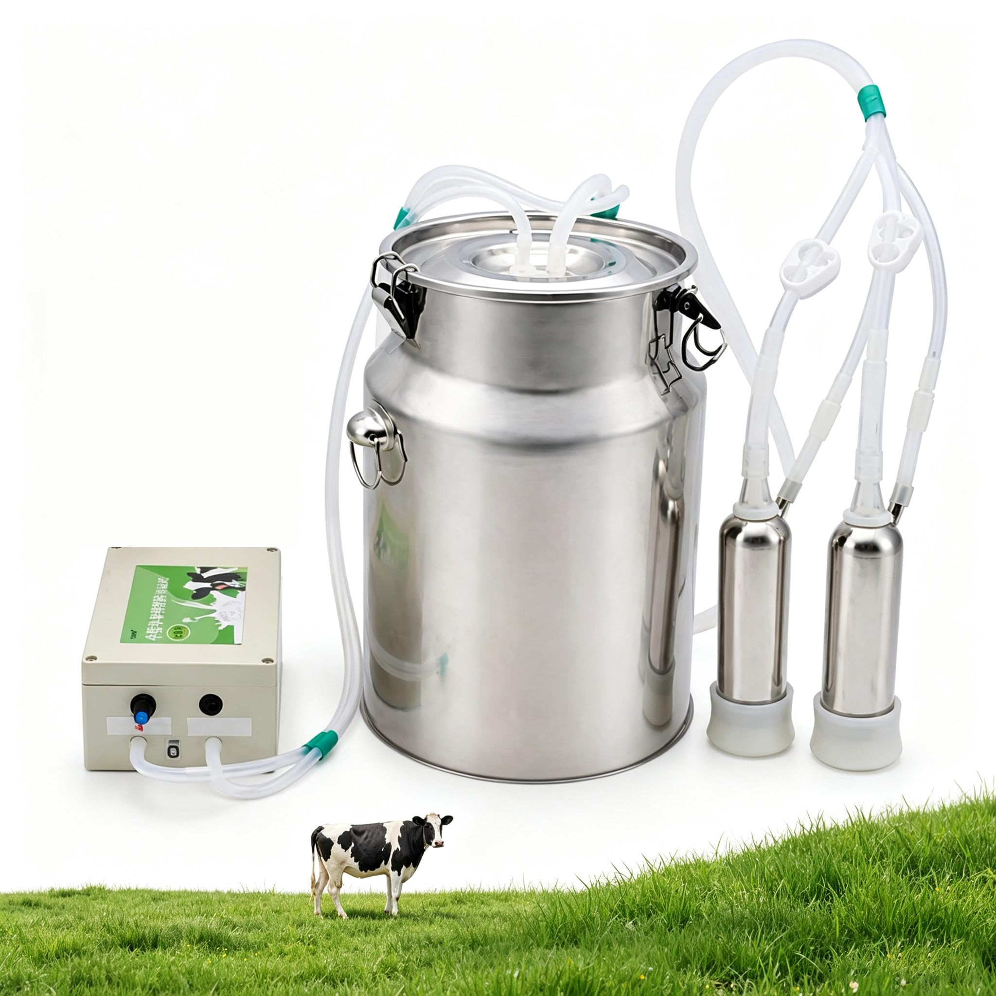 Mungitrice a Pulsazione 5L/10L per Mucche e Pecore 5L-Cattle