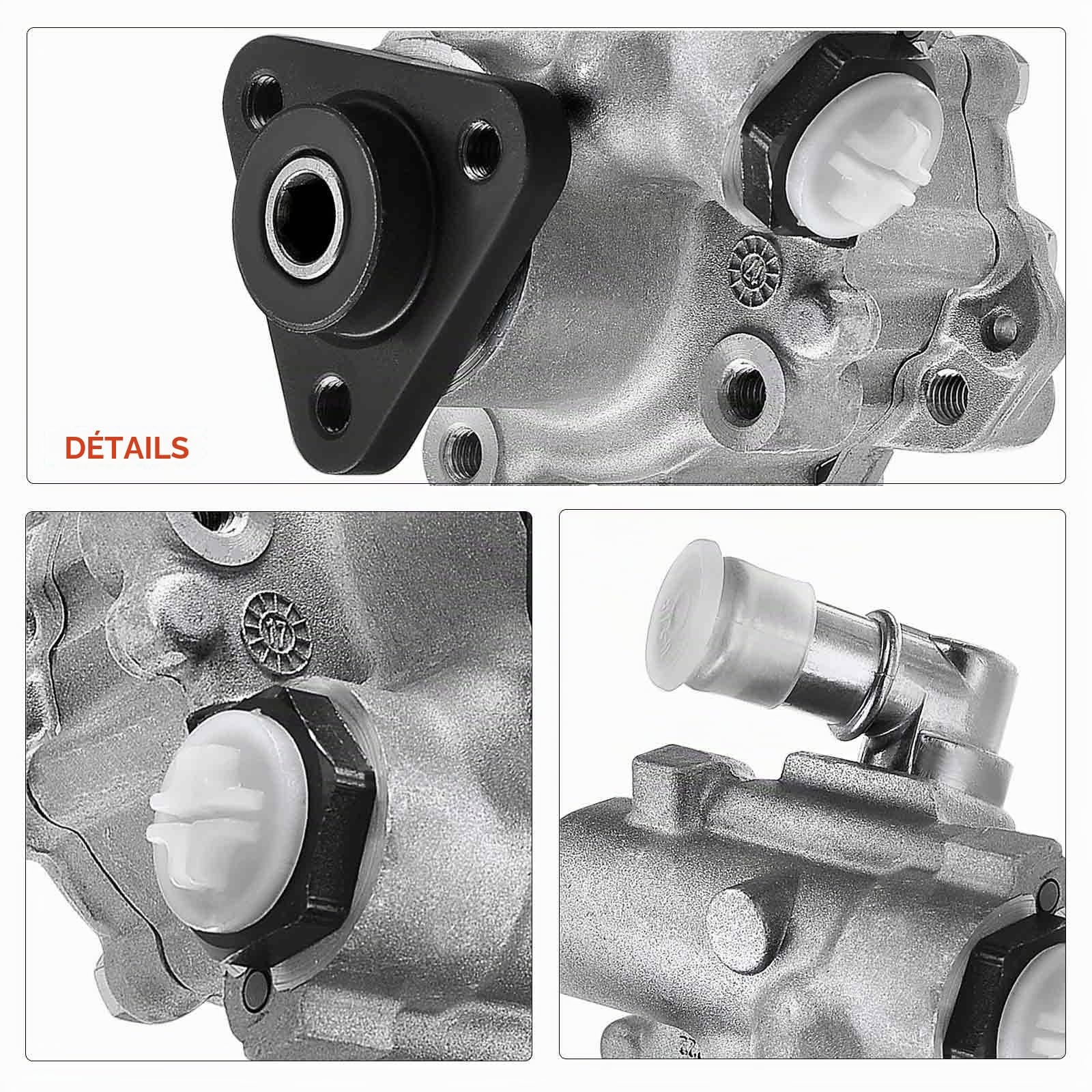 Frankberg Pompe Hydraulique Direction Compatible avec A4 Avant 8E5 A4 Avant 8ED A4 8E2 A4 Cabriolet 8HE A4 8EC Remplacer# 8E0145155N