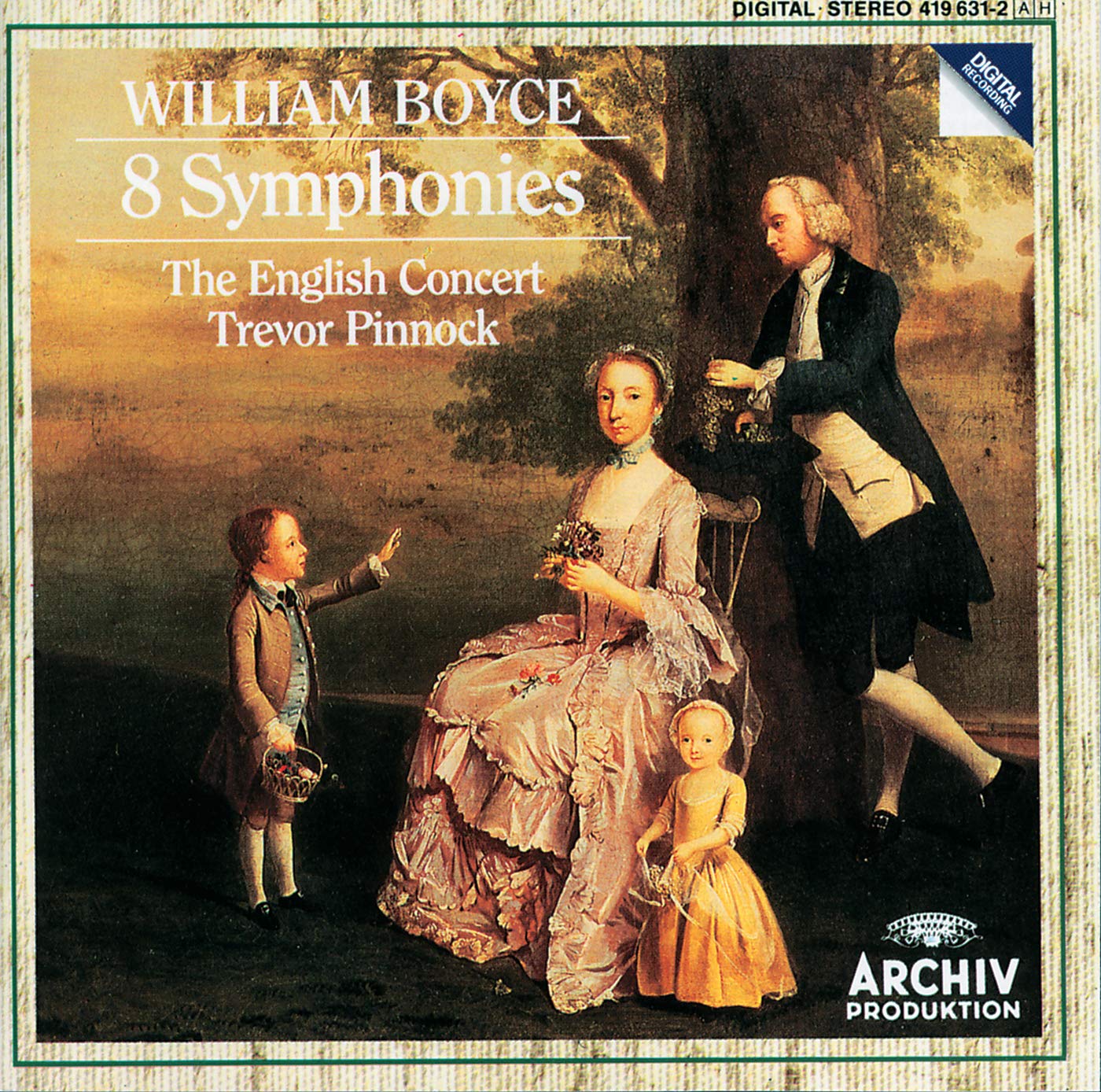 The English Concert, Trevor Pinnock & William Boyce