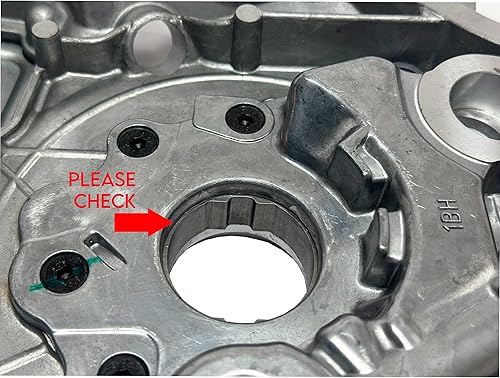 Miniatura 4 de DNJ OP955A Bomba de aceite para Lexus, Scion, ToyotaAvalon, Camry, ES300h, Highlander, NX300h, RAV4, Sienna, tC  2.5L, 2.7L  DOHC  L4  16V  152cid,