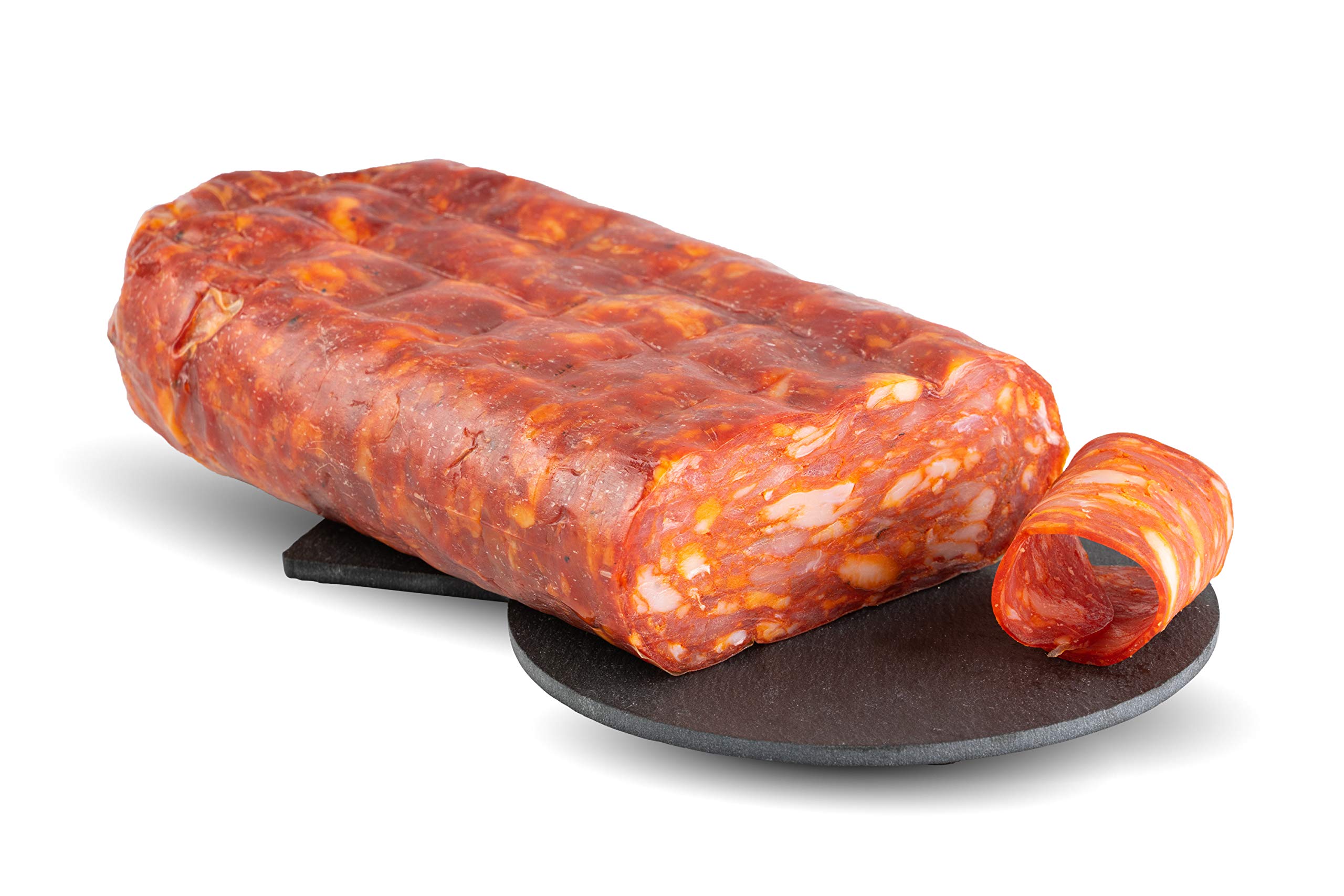 Moretti® Cesta de regalo Carnes curadas y accesorios | Especialidades de Salami de Calabria | Viaje al sabor dulce y picante | Varias combinaciones (Dulce)