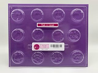 CANDISLE Round Mint Chocolate Mold
