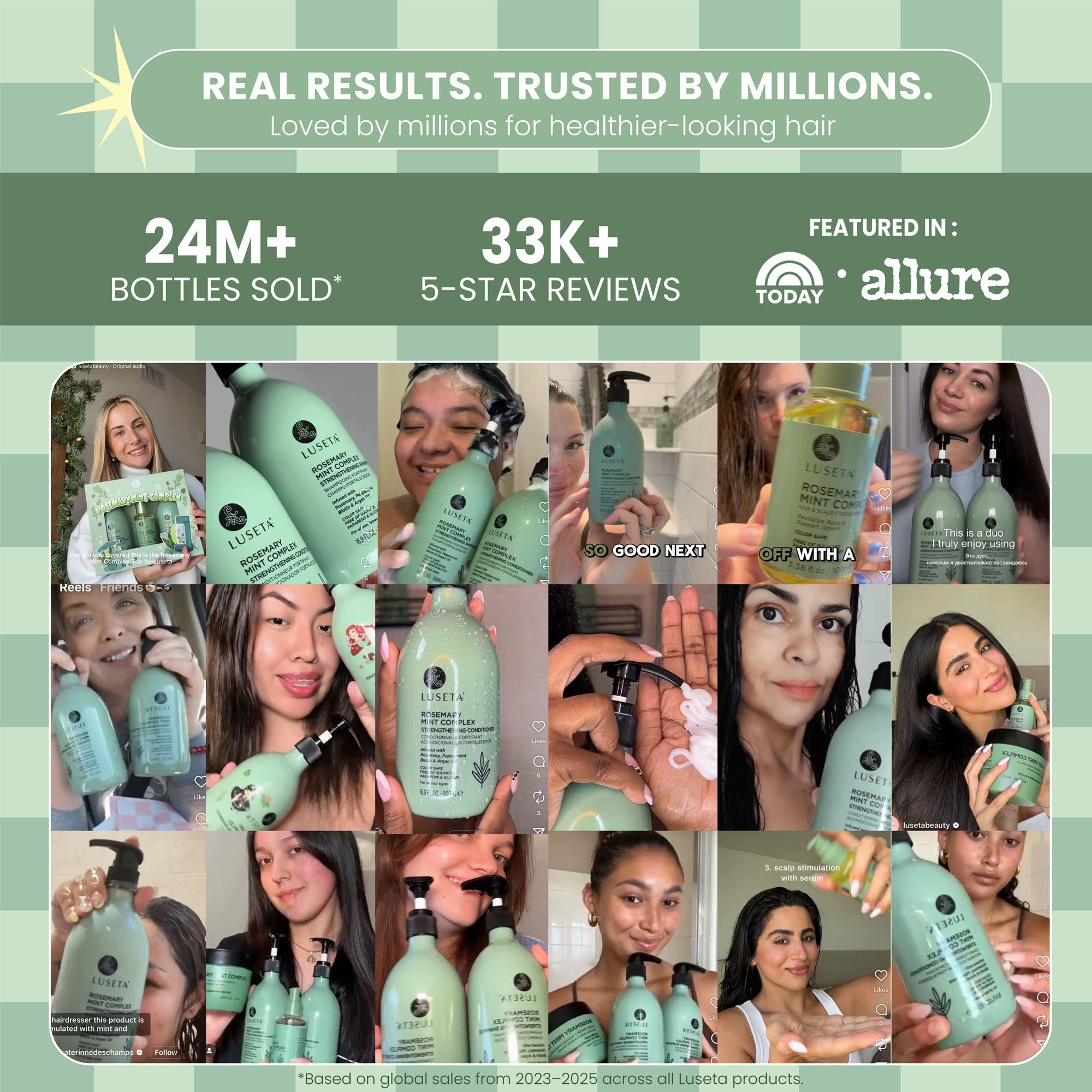 Luseta Shampoo & Conditioner Hair Care