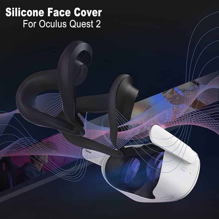  QUEST 2 64GB + VRCOVER フェイスカバー Meta/Oculus Quest 2 Face Covers & Accessories from VR Cover
