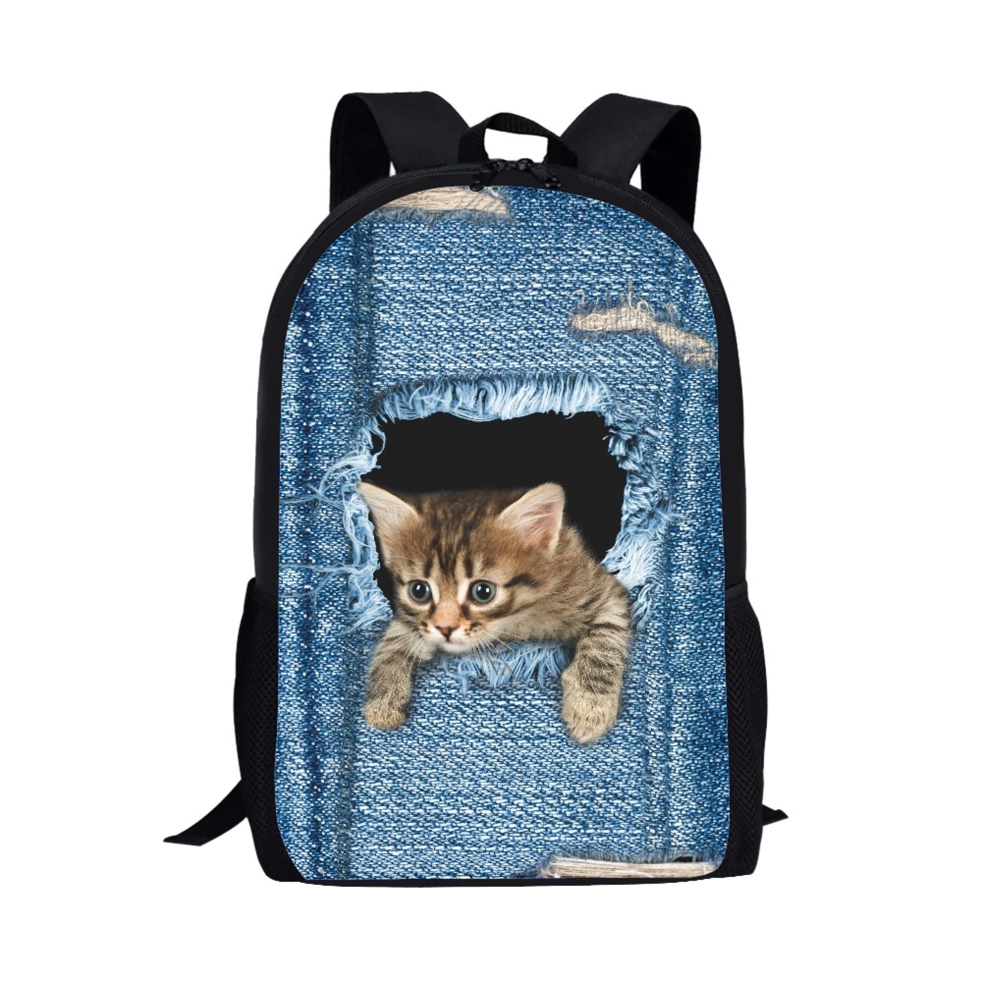 Binienty Mochila escolar para niños, niñas y adolescentes, mochila ligera para laptop, mochila casual