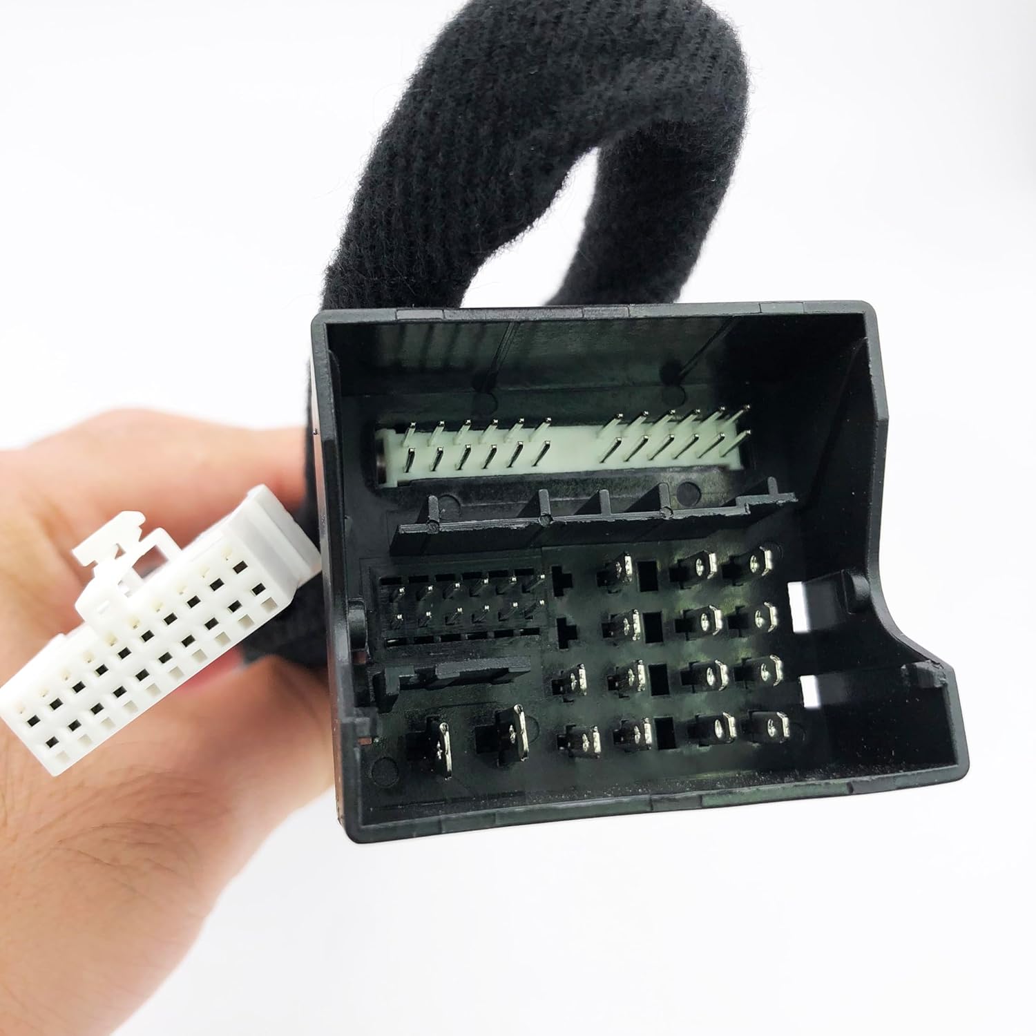 for VW for Audi for Skoda Dedicated Professional car for Audio DSP Wiring harnes car for Audio Amplifier Wiring Harness Non-Destructive Installation - (Color Name: for VW for Audi for Skoda)