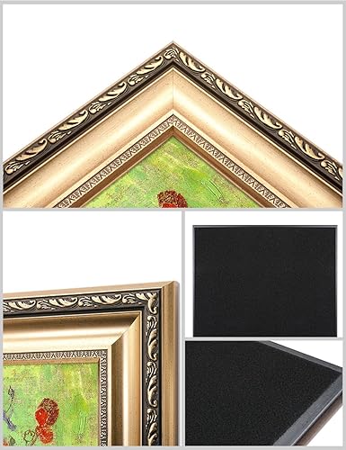 Miniatura 10 de DECORARTS - Árbol de almendro floreciente, arte clásico de Vincent Van Gogh. Impresiones giclée enmarcadas con marco de madera maciza y detalles