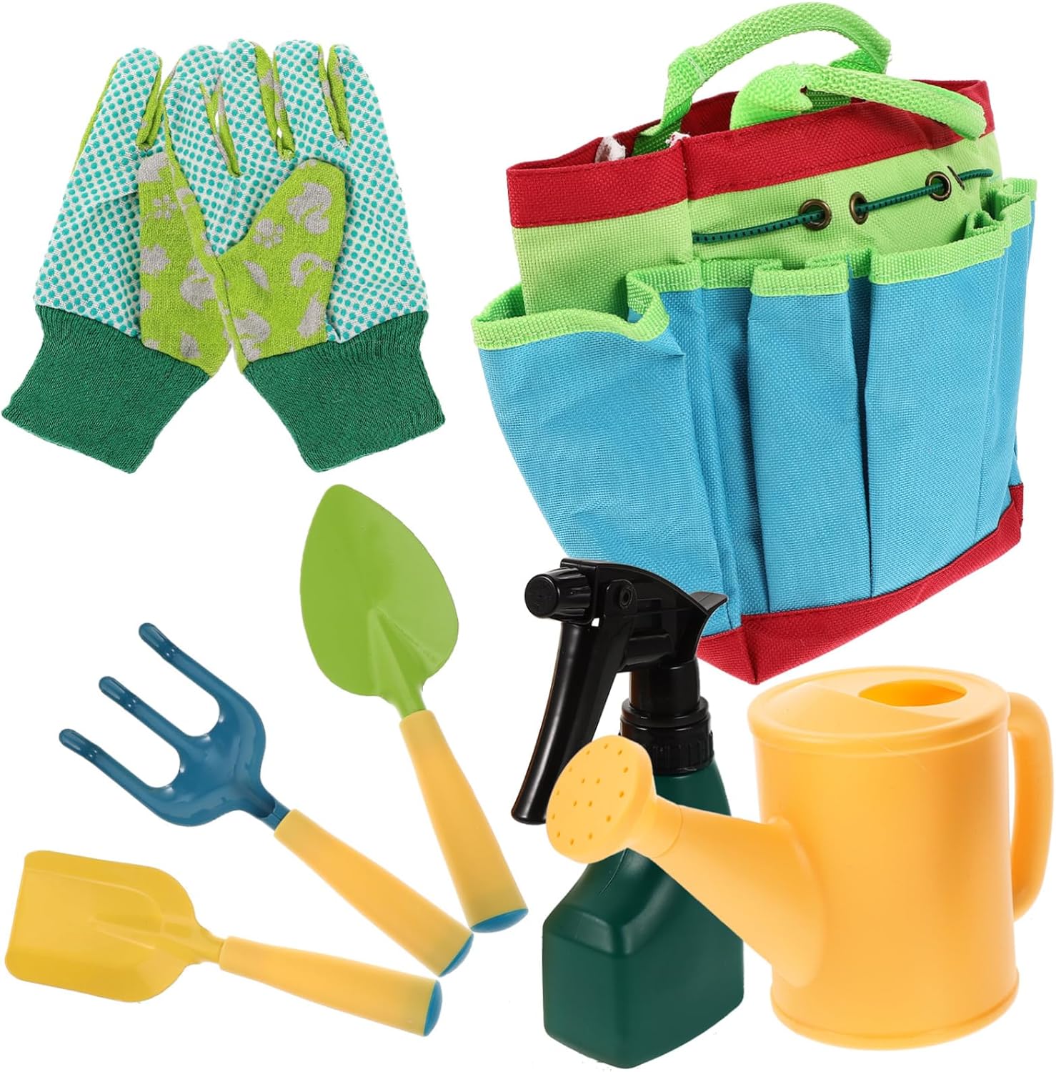 Abaodam 1Set Gardening Tools Lightweight Outdoor Planting Tools for Boys Fun Garden for Transplanting and Weeding for Ages