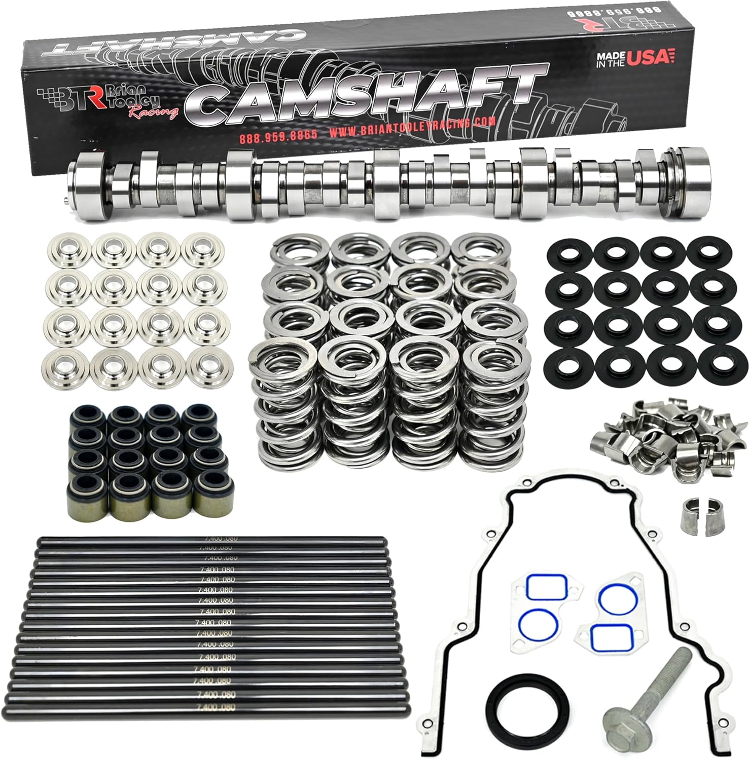 Amazon Brian Tooley Racing BTR LS3 ステージ4 自然吸気 N/A カムシャフト LS デュアルバルブ