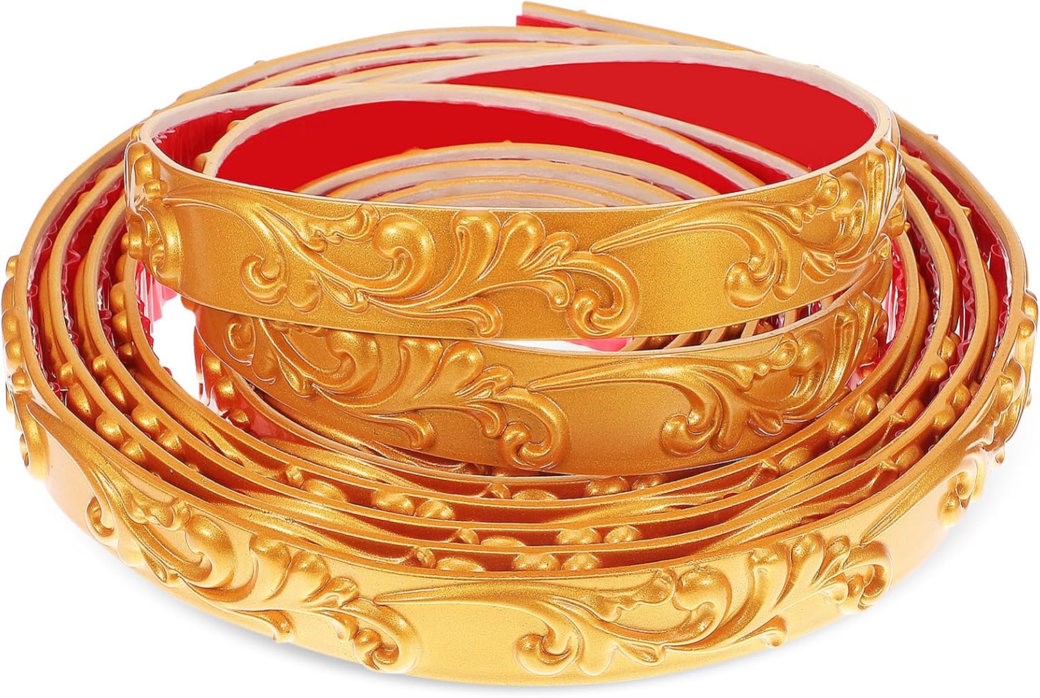 Generic 1roll Self-Adhesive Flexible Trim Wall Molding for Ceiling Home Decor Peel and Stick Design for Easy Installation Versatile Molding for Background Walls Mirror Frames