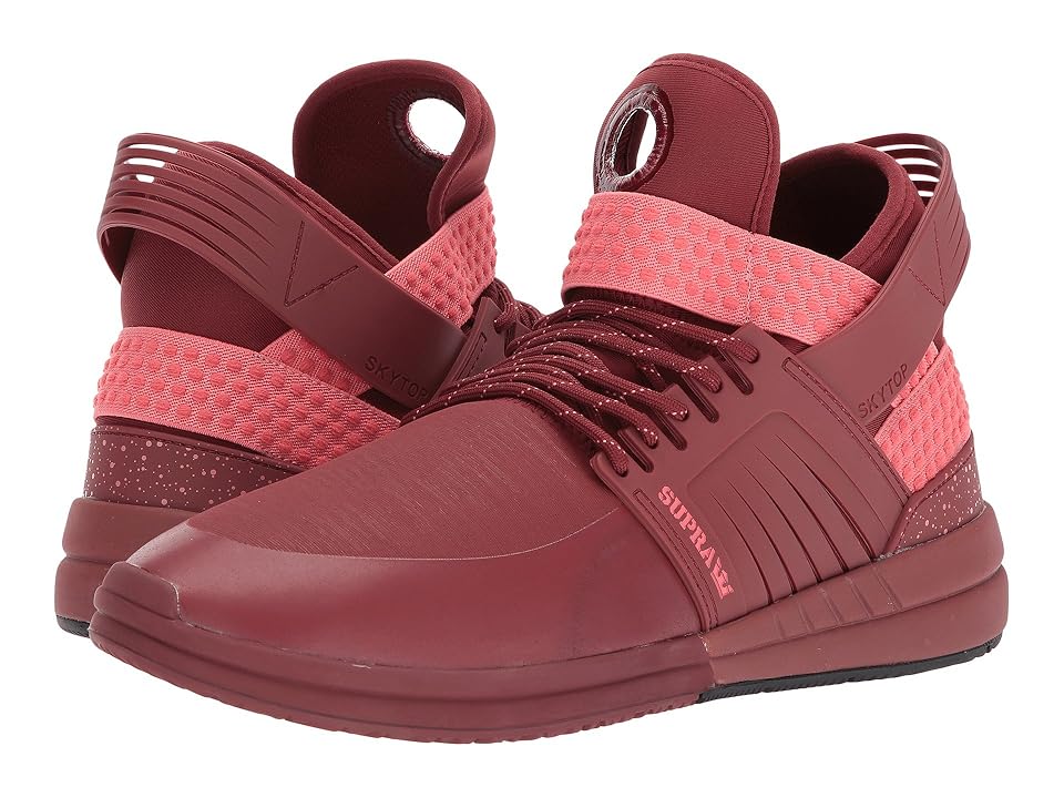 

Supra Skytop V (Brick Red/Brick Red) Men's Skate Shoes, Brown