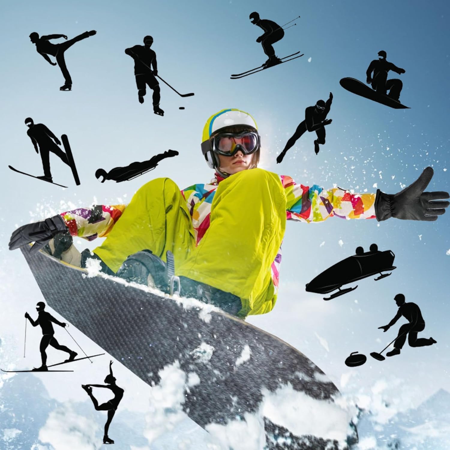 4 Pairs Winter Ski Gloves Thick Warm Thermal Insulated Fleece Lined Men Women Cold Weather Snowboarding - Image 5