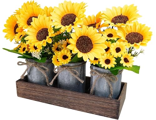 Fresh up Your Bathroom Decor With Stunning Sunflower-Themed Art