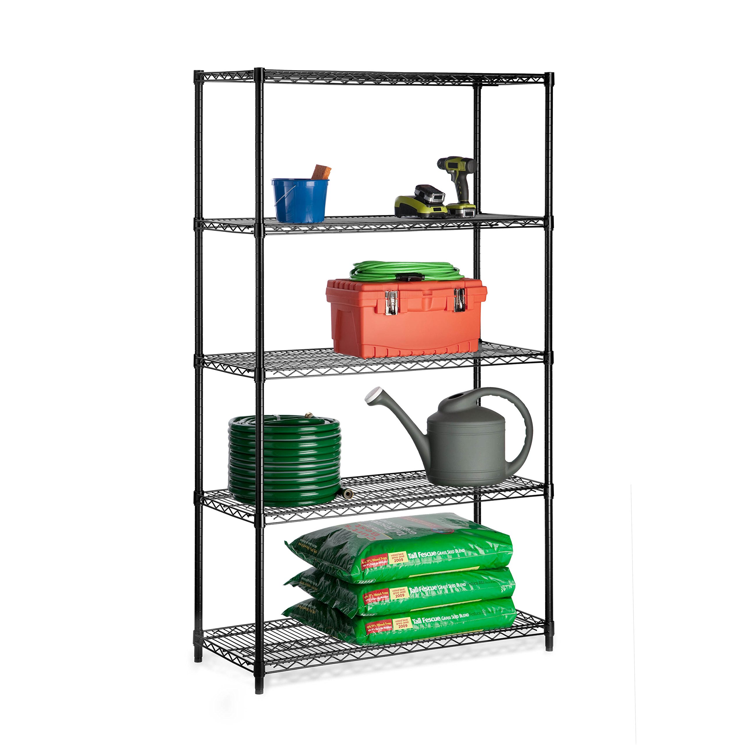 Honey-Can-Do SHF-01440 Regal, 5 Fächer, 363 kg, Metall