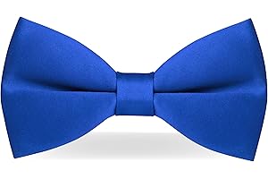 Elegant Blue Bow Tie for Men's Formal Occasions