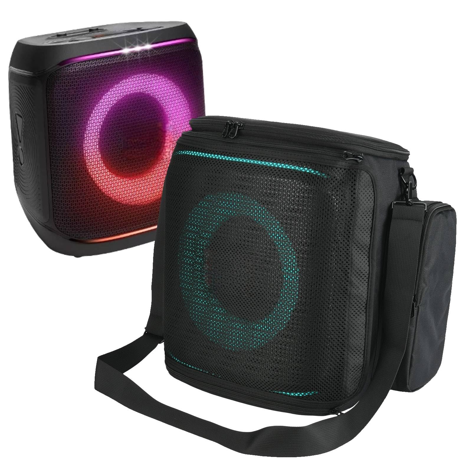 Protective Tote Bag for JBL PartyBox Encore 2 Speaker Case Cover Travel Carrying Storage Bag with Shoulder Strap Speaker Storage Accessories