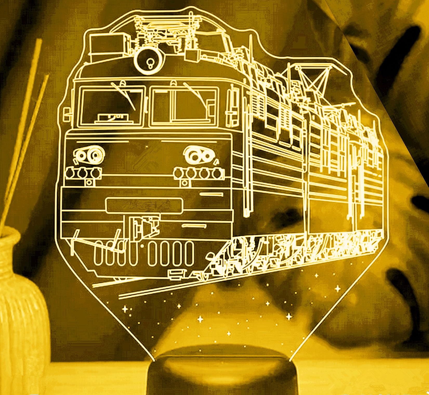 Nastrojowe światło 3D, 16 kolorów, USB, lampa stołowa LED, prezent do domu, na imprezę, urodziny, prezent